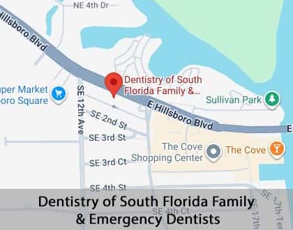 Map image for What Should I Do If I Chip My Tooth in Deerfield Beach, FL